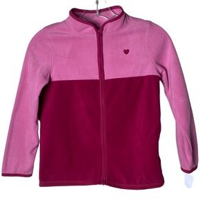 Oshkosh B’gosh Girls Fleece Jacket Size 8/8A